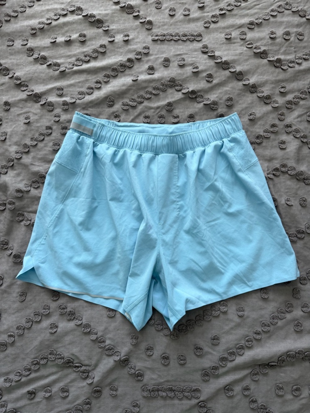 Lululemon Men’s 4” Breeze Blue Surge Shorts